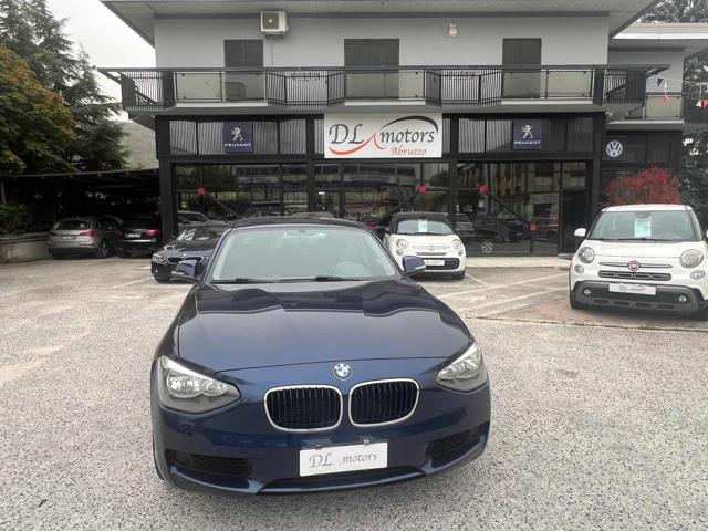 BMW 116 Blu metallizzato