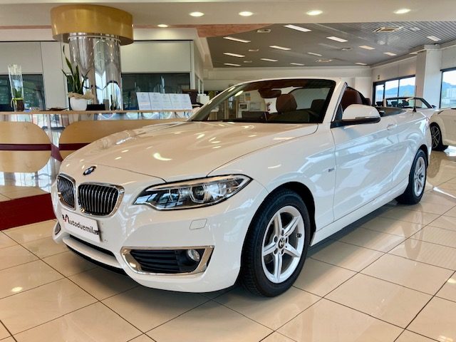 BMW 218 i Cabrio Luxury FULL Optionals PREZZO REALE !! 