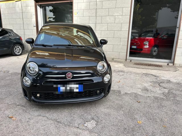 FIAT 500 Nero pastello