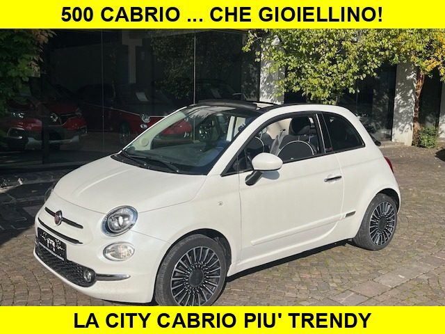 FIAT 500C Bianco perlato