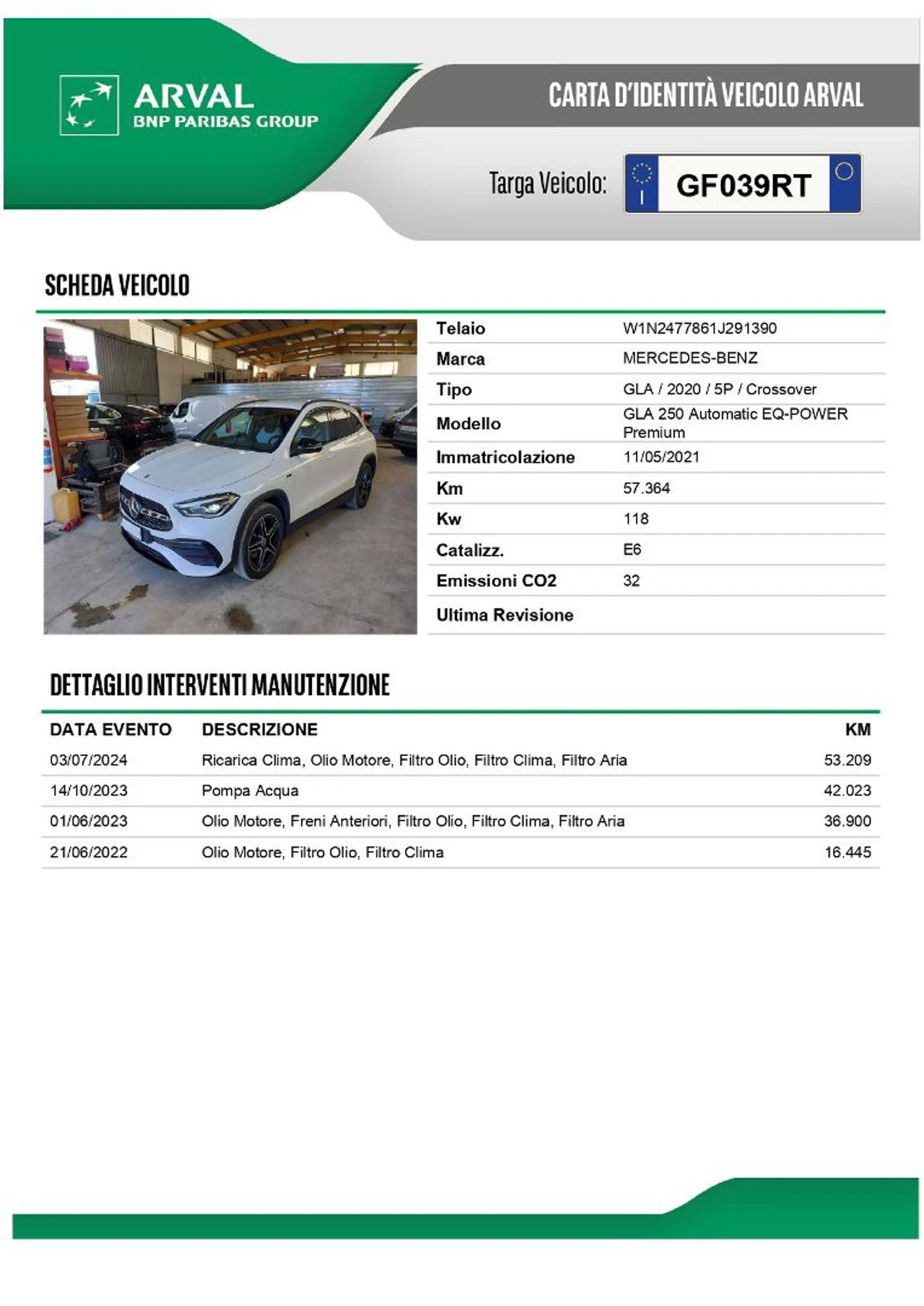 MERCEDES-BENZ GLA 250 e EQ-Power PHEV Automatic Premium AMG Night - 37
