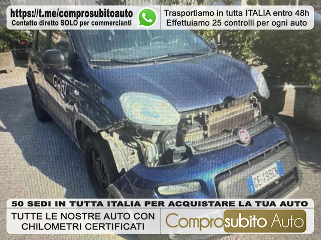 FIAT Panda Blu pastello