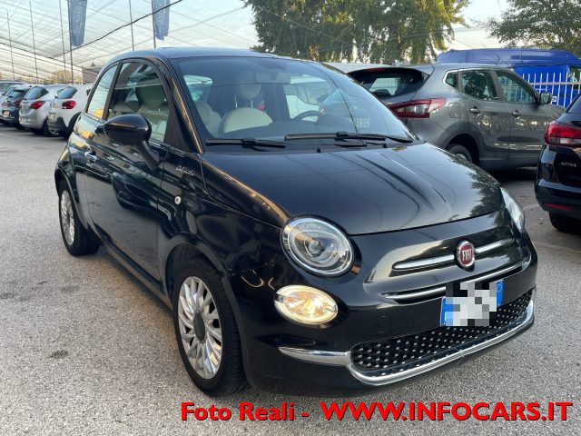 FIAT 500 Nero pastello