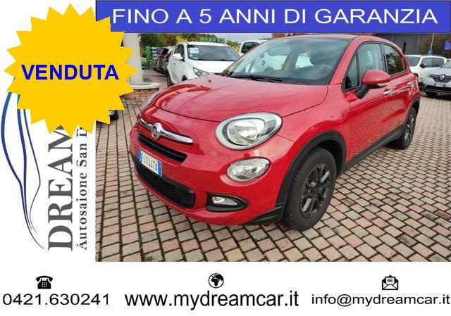 FIAT 500X Rosso pastello