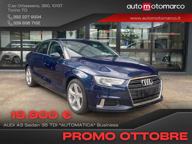 AUDI A3 Sedan 35 TDI *AUTOMATICA* Business SOLO 50.000KM 