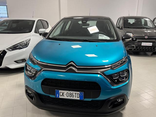 CITROEN C3 BLU  TETTO NERO metallizzato