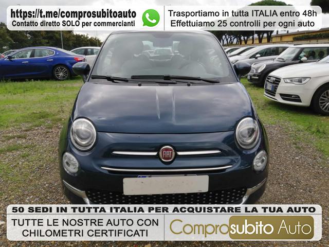 FIAT 500 Bleu Pastel