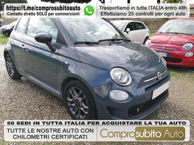 FIAT 500 Gris foncé Pastel