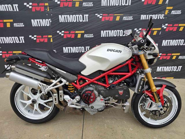 DUCATI Monster S4Rs Testastretta White metallized