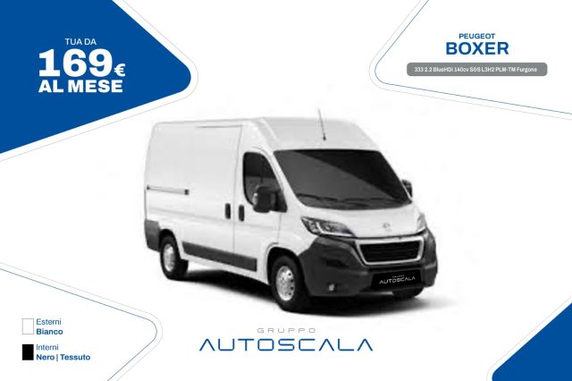 PEUGEOT Boxer 333 2.2 BlueHDi 140cv S&S L3H2 PLM-TM Furgone 