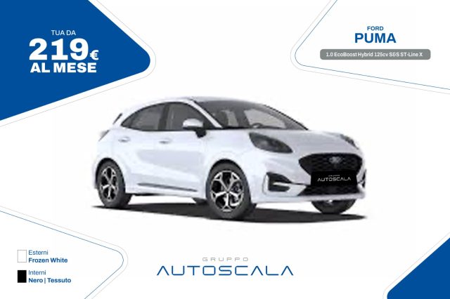 FORD Puma 1.0 EcoBoost Hybrid 125cv S&S ST-Line X 