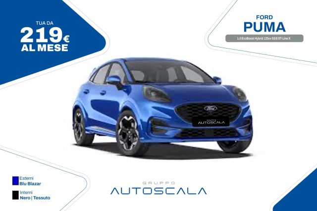 FORD Puma 1.0 EcoBoost Hybrid 125cv S&S ST-Line X 