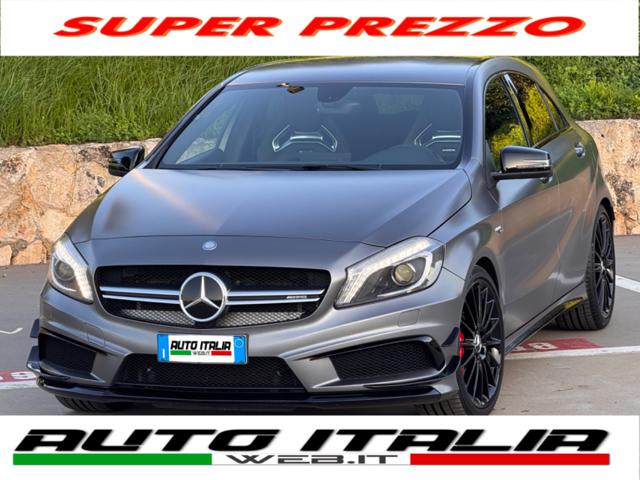 MERCEDES-BENZ A 45 AMG 4MATIC+SEDILI SPORT+OPACA+TAGLIANDATA 