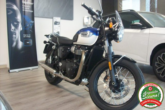 TRIUMPH Bonneville T100 Azzurro metallizzato