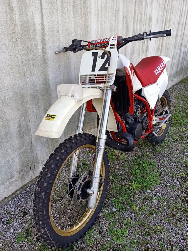 YAMAHA YZ 250 Bianco pastello