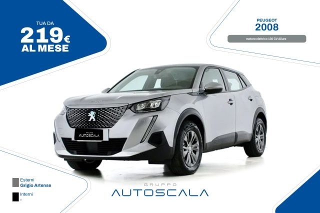 PEUGEOT 2008 motore elettrico 136 CV Allure 