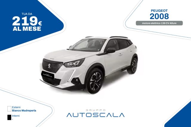 PEUGEOT 2008 motore elettrico 136cv Allure 