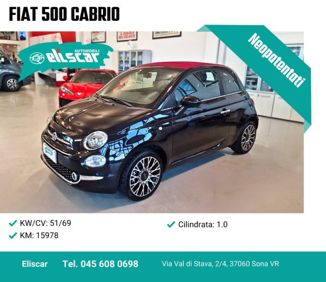 FIAT 500 C 1.0 Hybrid Cabrio 