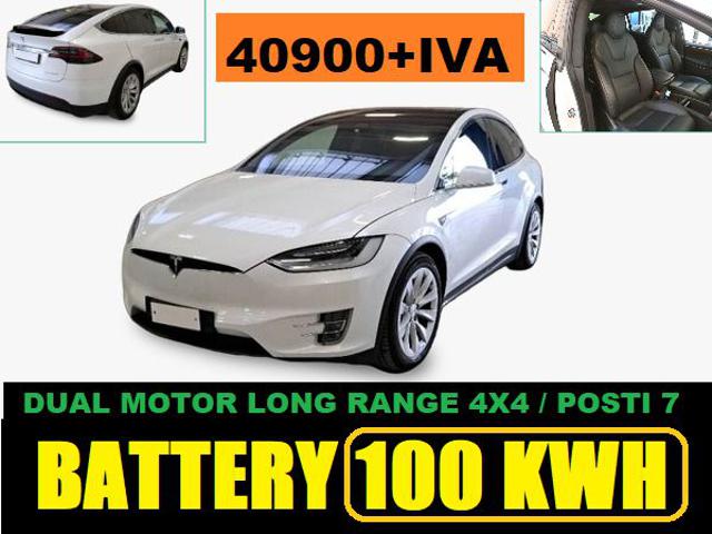 TESLA Model X 2020 BATTERY 100 kwh 4x4 POSTI 7 LONG RANGE 