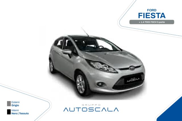 FORD Fiesta + 1.4 TDCi 70CV 5 porte 