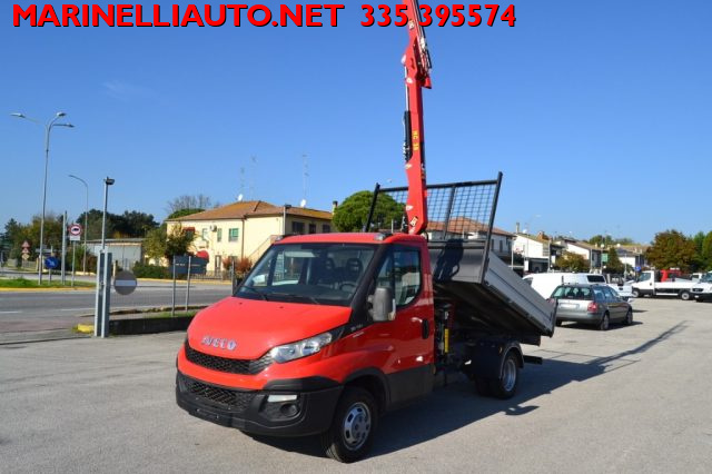 IVECO Daily 35C13 2.3 RIBALTABILE CON GRU HC38 A 3 SFILI 