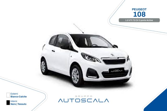 PEUGEOT 108 1.0 VTi 72 CV 5 porte Active 