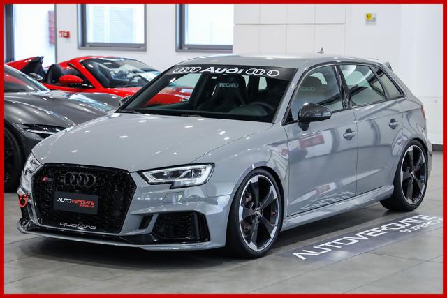 AUDI RS3 SPB 2.5 TFSI quattro S tronic - MAPPA - RECARO 