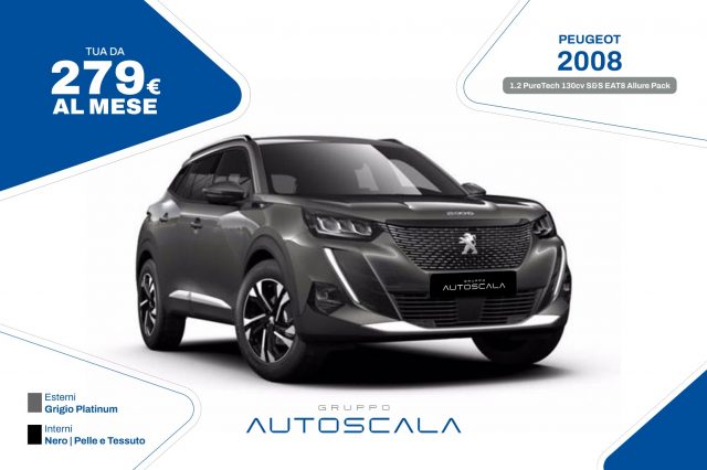 PEUGEOT 2008 1.2 PureTech 130 S&S EAT8 GT Pack #Pelle 