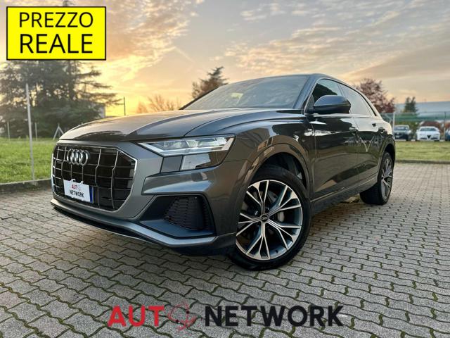 AUDI Q8 45 TDI quattro tiptronic S Line | Pelle Bordeaux 