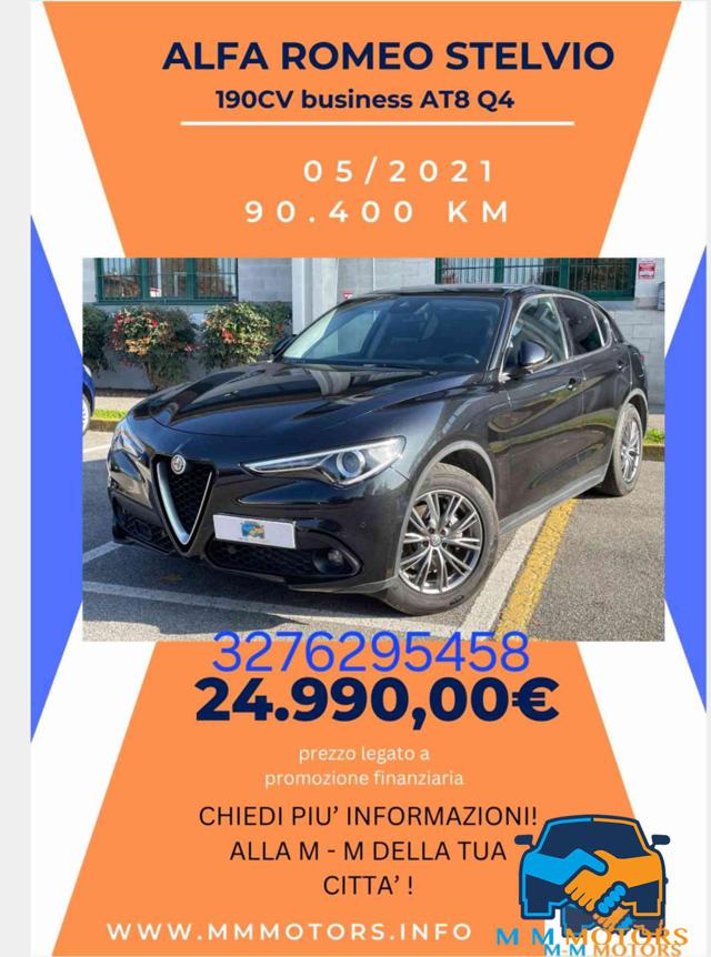 ALFA ROMEO Stelvio 2.2 Turbodiesel 190 CV AT8 Q4 Ti 