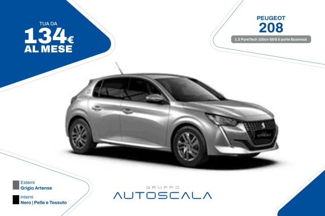 PEUGEOT 208 1.2 PureTech 100cv S&S 5 porte Business 