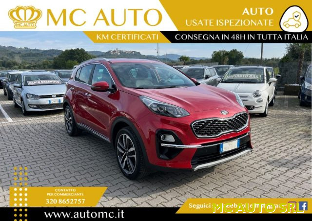 KIA Sportage Rosso metallizzato