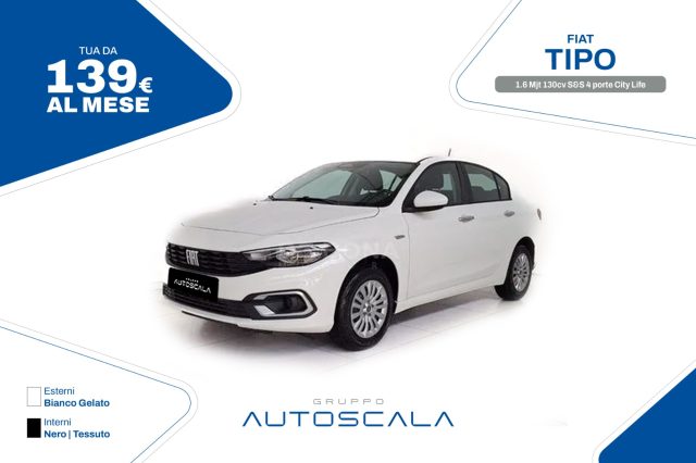 FIAT Tipo 1.6 Mjt 130cv S&S 4 porte City Life 