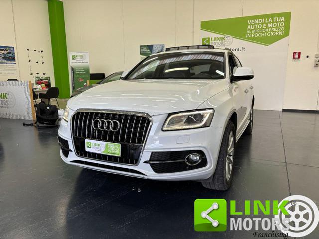 AUDI Q5 2.0 TDI 190 CVS-TRONIC, KM CERT, TETTO, PELLE. Usato