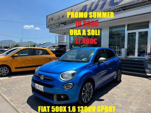 FIAT 500X Blu pastello
