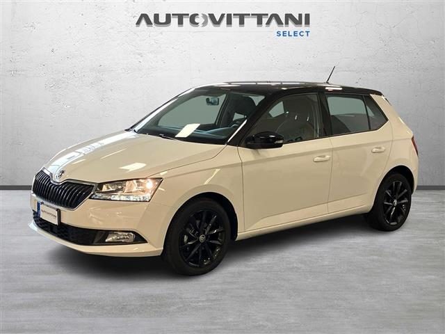 SKODA Fabia 5 Porte 1.0 MPI 60cv Twin Color Nero my19 