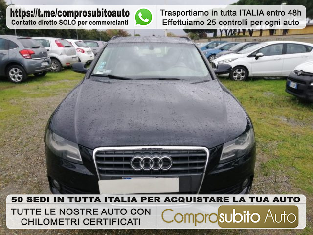 AUDI A4 Black metallized