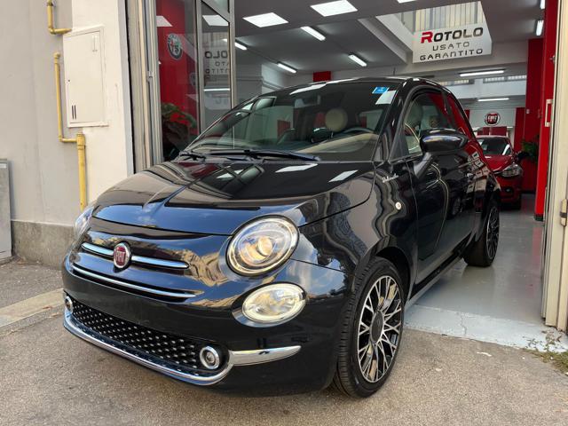 FIAT 500 Nero pastello