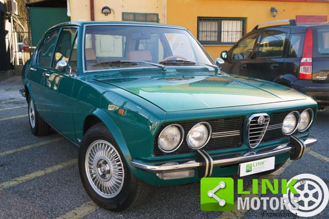 ALFA ROMEO Alfetta 1800 SCUDO STRETTO - 1974 - TARGA NERA RomaNO 