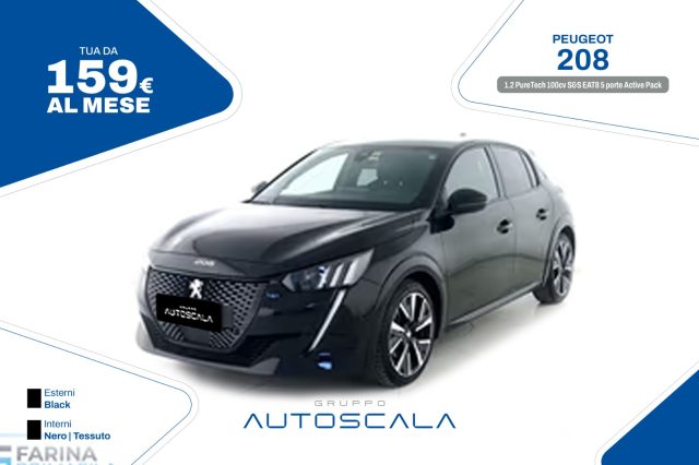 PEUGEOT 208 1.2 PureTech 100cv S&S EAT8 5 porte Active Pack 