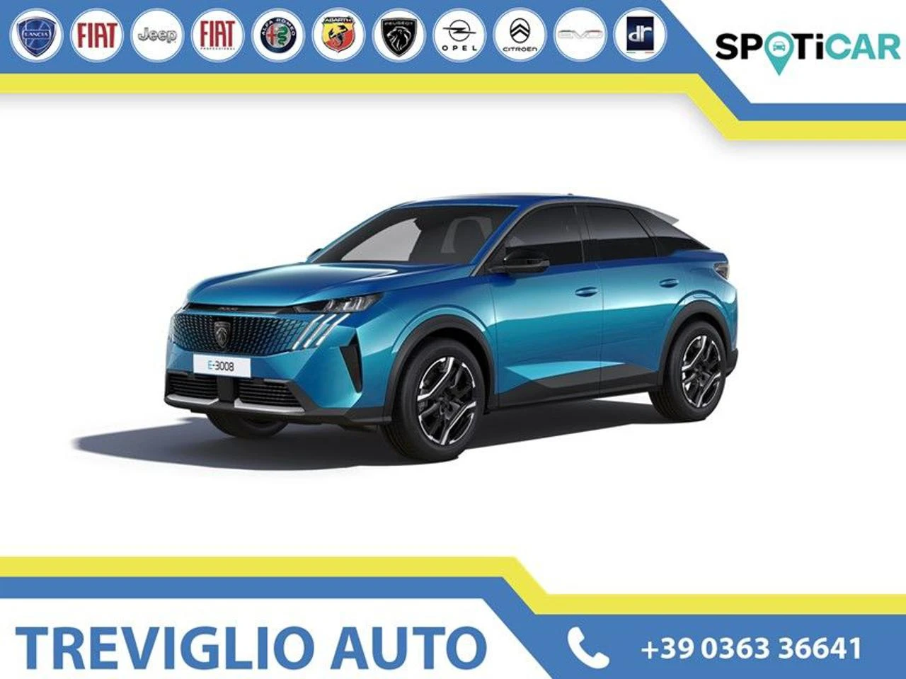 PEUGEOT 3008 e-3008 motore elettrico (98kWh) 230 CV ALLURE+GT - 1