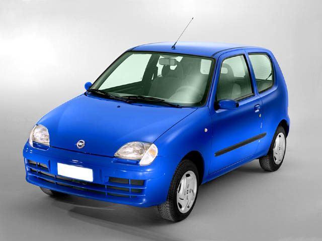 FIAT Seicento Rosso perlato