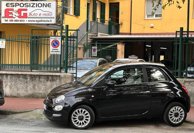 FIAT 500 Nero pastello