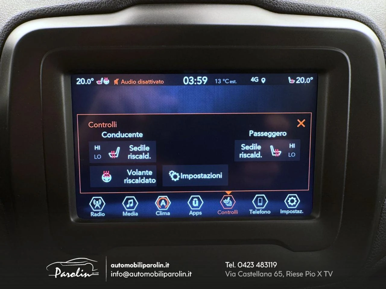 JEEP Renegade 1.3 T4 DDCT Limited LED-Winter-Visibility - 25