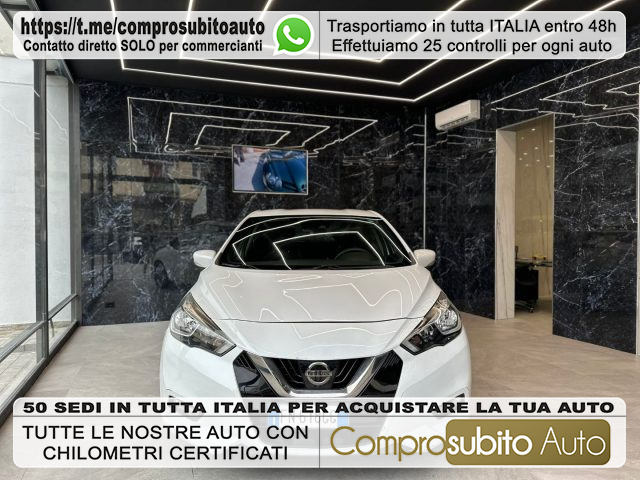 NISSAN Micra Bianco metallizzato