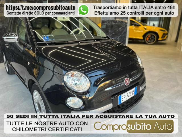 FIAT 500 Blu pastello