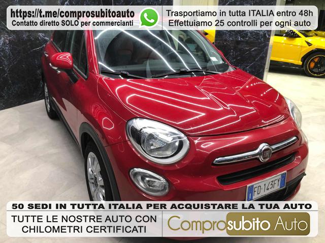 FIAT 500X Rosso pastello