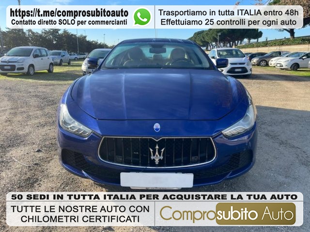 MASERATI Ghibli Blue metallized