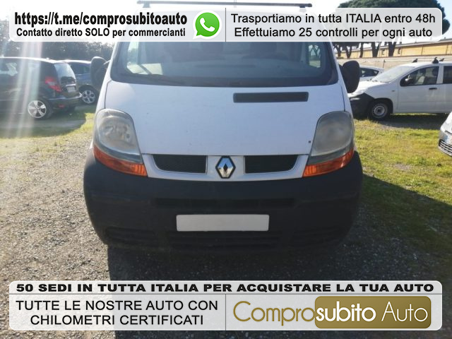 RENAULT Trafic White metallized