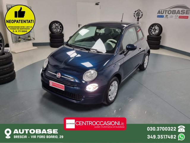 FIAT 500 Blu metallizzato